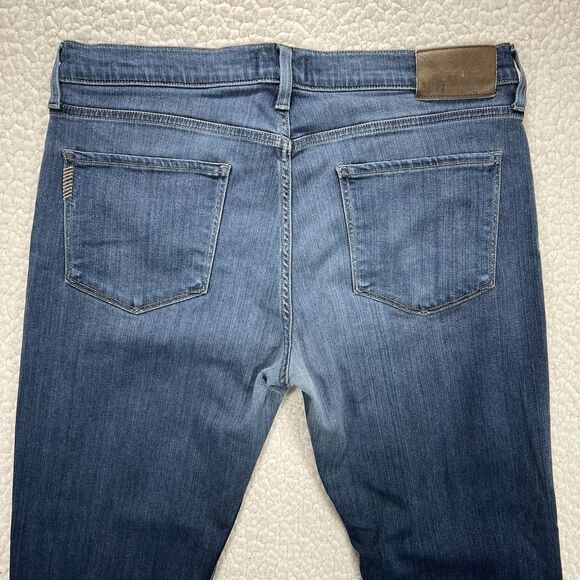 Paige Jeans Men’s 34x32 Dark Blue Slim Straight Classic Fit Soft Stretch Denim - Picture 4 of 14